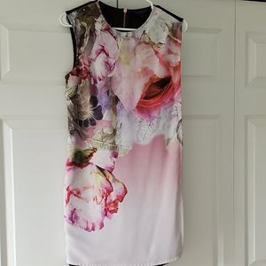 Ted Baker Women's size 6 Pink Floral Dress